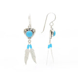 Turquoise Earring 10x32mm