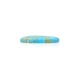 American-Mined Natural Turquoise Cabochon 20.5x30mm Oval Shape