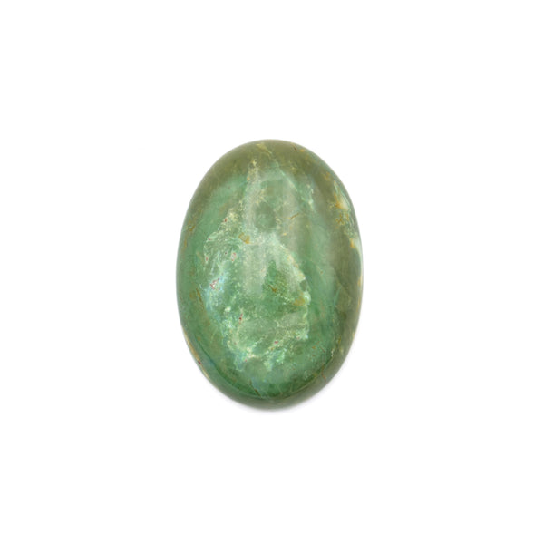 American-Mined Natural Turquoise Cabochon 22x31.5mm Oval Shape