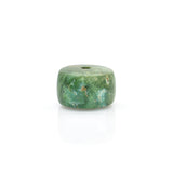 American-Mined Natural Turquoise Loose Bead 8mmx14.5mm Wheel Shape