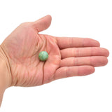 American-Mined Natural Turquoise Loose Bead 16mm Round Shape