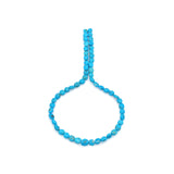 Bluejoy 7mm Natural Sleeping Beauty Turquoise Nugget Bead 18-Inch Strand