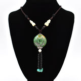 Turquoise Necklace 28 inch