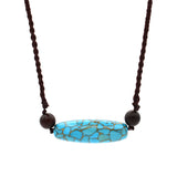 Turquoise Necklace 23 inch