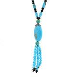 Turquoise Necklace 26 inch