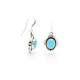 Turquoise Earring 12x16mm
