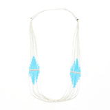 Turquoise Necklace 24 inch