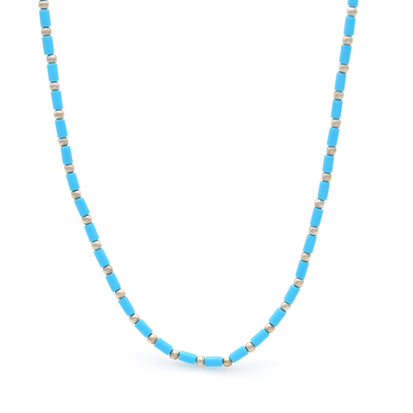 Turquoise Necklace 16.5 inch