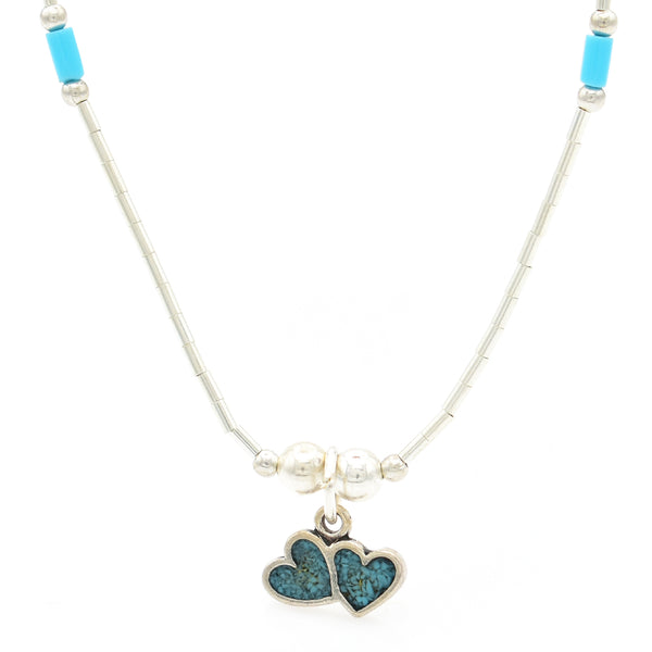 Turquoise Necklace 16 inch