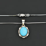 Turquoise Necklace 18 inch