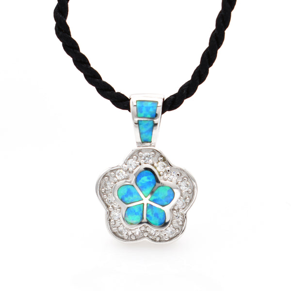 Lab Opal Necklace 18 inch