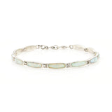 Lab Opal Bracelet 7.5 inch