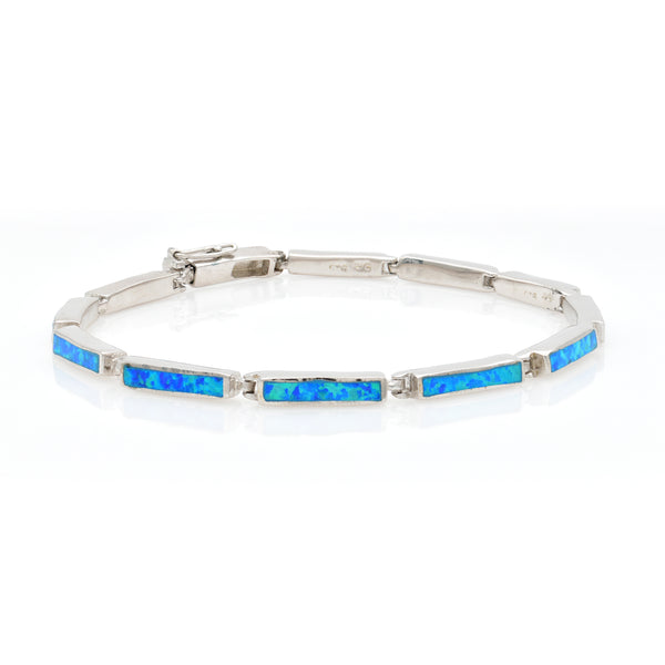 Lab Opal Bracelet 8 inch