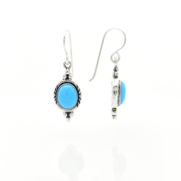 Turquoise Earring 10x12mm