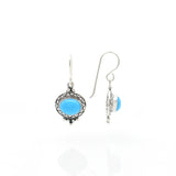 Turquoise Earring 10x13mm