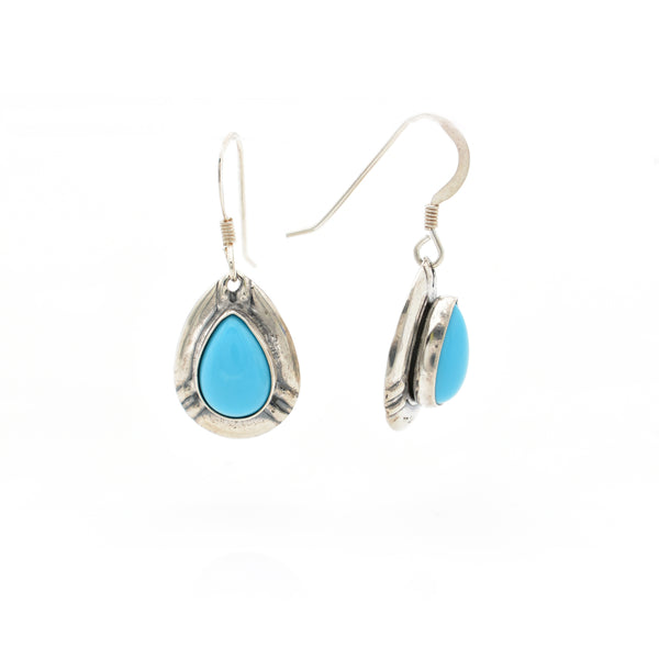 Turquoise Earring 12x15mm