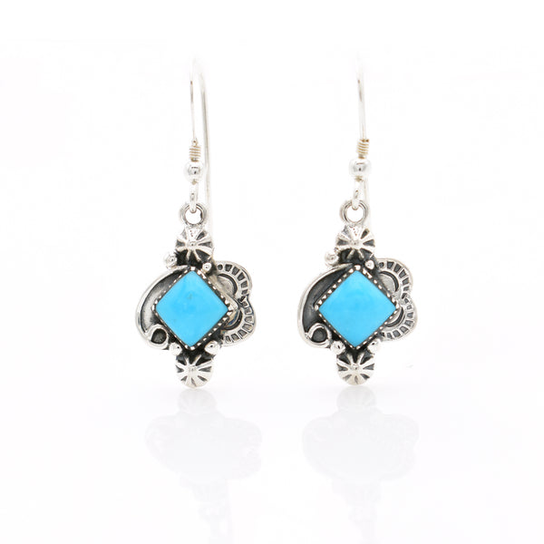 Turquoise Earring 14x20mm