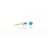 Turquoise Ear Stud 3mm