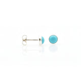 Turquoise Ear Stud 5mm