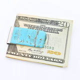 Turquoise Money Clip 25x50mm