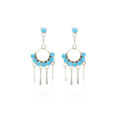 Turquoise Earring 21x50mm
