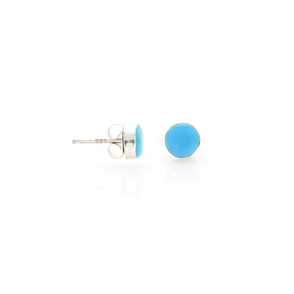 Turquoise Ear Stud 6mm