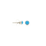 Turquoise Ear Stud 5mm