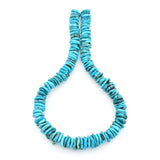 Bluejoy Genuine Indian-Style Natural Turquoise XL Free-Form Disc Bead 16-inch Strand (14mm)