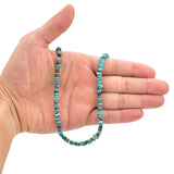 Bluejoy Genuine Indian-Style Natural Turquoise Free-Form Disc Bead 16-inch Strand (5mm)