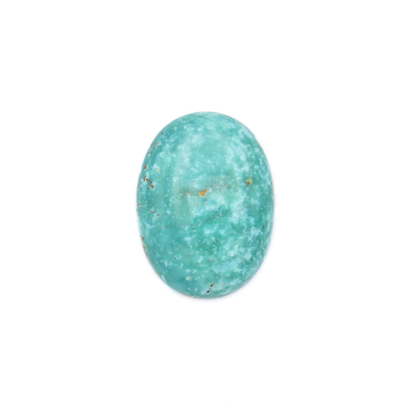 American-Mined Natural Turquoise Cabochon 17x22.5mm Oval Shape