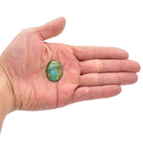 American-Mined Natural Turquoise Cabochon 20x26mm Oval Shape