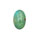 American-Mined Natural Turquoise Cabochon 18x27.5mm Oval Shape