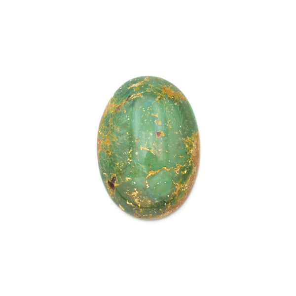 American-Mined Natural Turquoise Cabochon 20x27mm Oval Shape