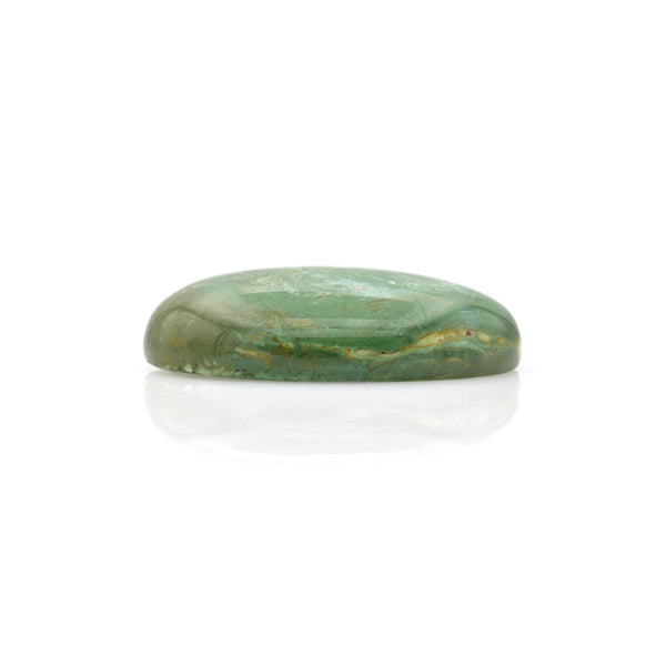 American-Mined Natural Turquoise Cabochon 22x31.5mm Oval Shape