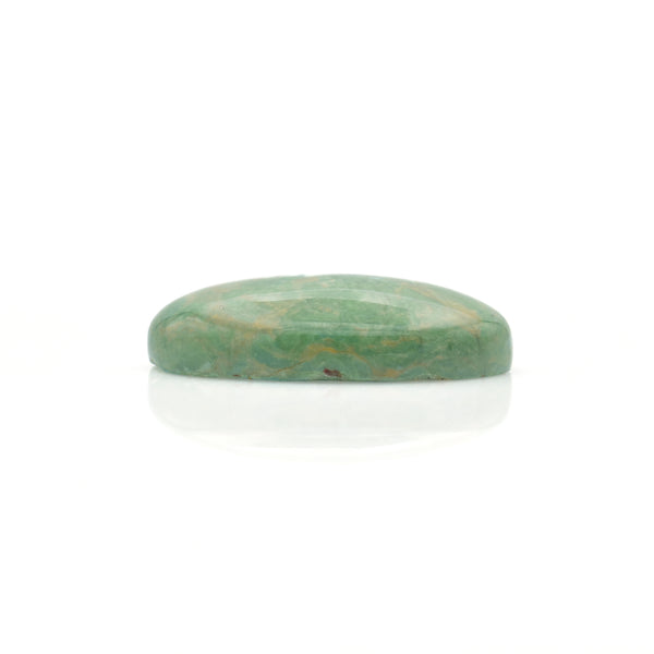 American-Mined Natural Turquoise Cabochon 23x32.5mm Oval Shape