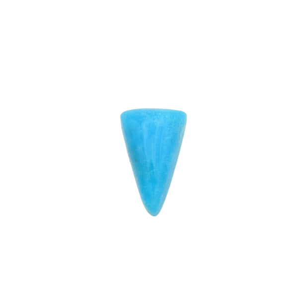 American-Mined Natural Turquoise Cabochon 6mmx9.5mm Triangle Shape