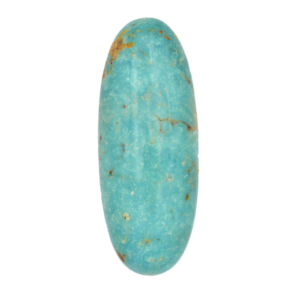 American-Mined Natural Turquoise Cabochon 16mmx41mm Oval Shape