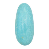 American-Mined Natural Turquoise Cabochon 19mmx41mm Free-Form Shape