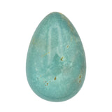American-Mined Natural Turquoise Cabochon 24mmx36mm Teardrop Shape