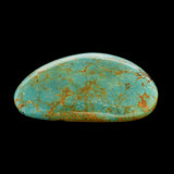 American-Mined Natural Turquoise Cabochon 50mmx73mm Free-Form Shape