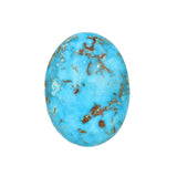 American-Mined Natural Turquoise Cabochon 23.5mmx32mm Oval Shape