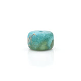 American-Mined Natural Turquoise Loose Bead 9mmx14mm Wheel Shape