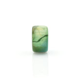 American-Mined Natural Turquoise Loose Bead 8.5mmx14mm Wheel Shape