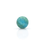 American-Mined Natural Turquoise Loose Bead 11mm Round Shape