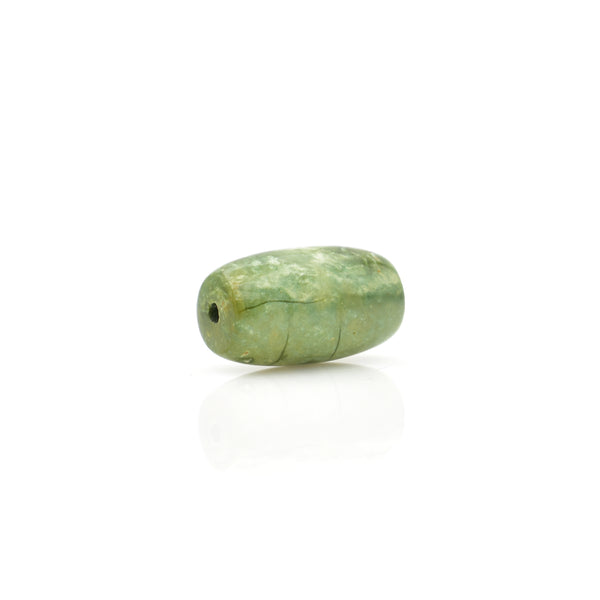 American-Mined Natural Turquoise Loose Bead 13.5mmx23.5mm Barrel Shape