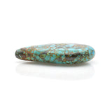 American-Mined Natural Turquoise Loose Bead 32.5mmx47.5mm Teardrop Shape