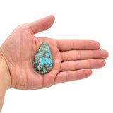 American-Mined Natural Turquoise Loose Bead 32mmx51.5mm Teardrop Shape