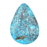 American-Mined Natural Turquoise Loose Bead 41mmx60mm Teardrop Shape