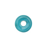American-Mined Natural Turquoise Loose Bead 23.5mm Donut Shape