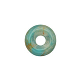 American-Mined Natural Turquoise Loose Bead 24.5mm Donut Shape